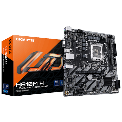 ׳׳•׳— Gigabyte H810M H 1.0 Micro-Atx DDR5 LGA1851 VGA HDMI