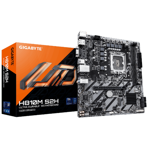 ׳׳•׳— Gigabyte H810M S2H 1.0 Micro-Atx DDR5 LGA1851 VGA HDMI