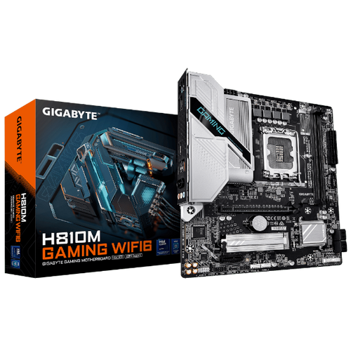 ׳׳•׳— Gigabyte H810M Gaming WIFI6 Micro-Atx DDR5 LGA1851 VGA HDMI