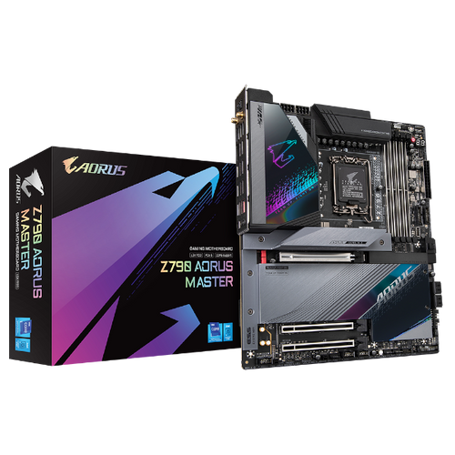 ׳׳•׳— Gigabyte Z790 AORUS MASTER PCIE 5.0 10GB Lan WIFI 6E
