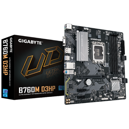 ׳׳•׳— ׳׳ ׳׳™׳ ׳˜׳ Gigabyte B760M D3HP DDR5 VGA HDMI DP LGA1700