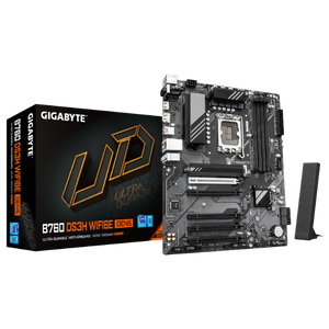 ׳׳•׳— ׳׳ B760 DS3H WF6E GEN5 ATX DDR5 PCIE5.0X16 WIFI6E Gigabyte