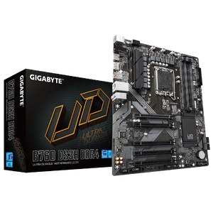 ׳׳•׳— Gigabyte B760 DS3H DDR4 ATX PCIE 4.0 DP HDMI LGA1700