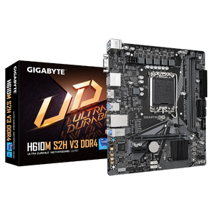 ׳׳•׳— ׳׳׳¢׳‘׳“׳™ ׳׳™׳ ׳˜׳ Gigabyte H610M S2H V3 Micro-ATX VGA DP HDMI