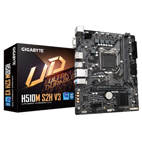 ׳׳•׳— ׳“׳•׳¨ 11/10 Gigabyte H510M S2H V3 LGA1200 VGA DVI HDMI