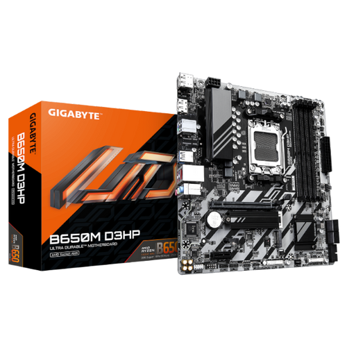 ׳׳•׳— ׳׳ Gigabyte B650M D3HP 1.3 DDR5 AM5 Micro-Atx