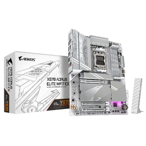 ׳׳•׳— ׳׳ GIGABYTE X870 AORUS ELITE X ICE X3D WIFI7 ATX BT 2.5GBE