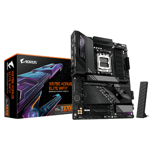 ׳׳•׳— ׳׳ GIGABYTE X870E AORUS ELITE WIFI7 ATX DDR5 AM5 BT 2.5GBE LA
