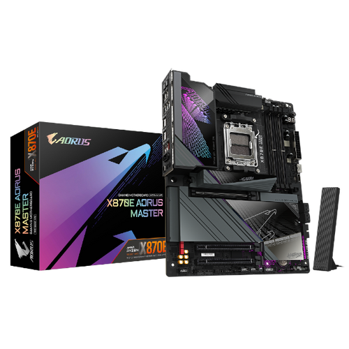 ׳׳•׳— ׳׳ GIGABYTE X870E AORUS MASTER WIFI 7 ATX DDR5 AM5 5GBE LAN