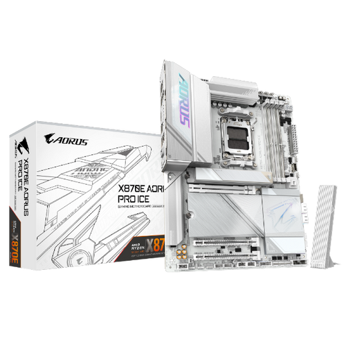 ׳׳•׳— ׳׳ GIGABYTE X870E AORUS PRO ICE X3D WIFI7 ATX DDR5 AM5