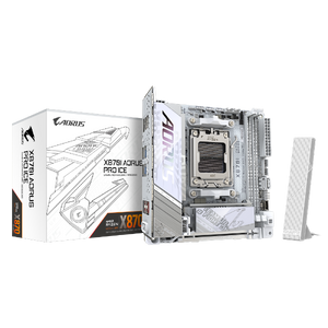 ׳׳•׳— ׳׳ GIGABYTE X870I AORUS PRO ICE MINI-ITX DDR5 AM5 BT 2.5GBE