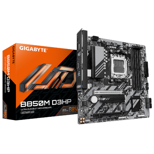 ׳׳•׳— ׳׳ Gigabyte B850M D3HP 1.2 mATX DDR5 AM5 1GbE Lan USB-C