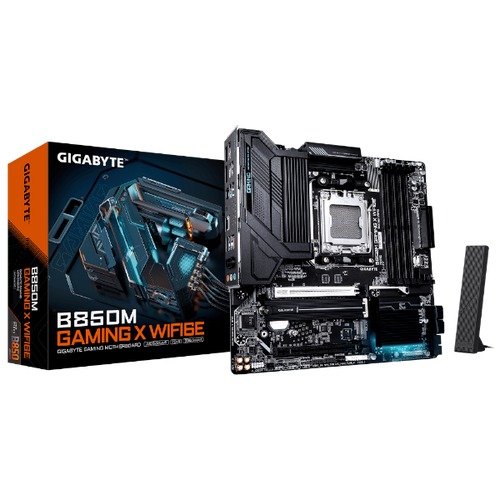 ׳׳•׳— ׳׳ GIGABYTE B850M GAMING X WIFI6E MICRO-ATX DDR5 AM5 BT 2.5GB