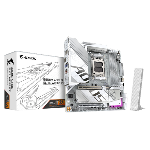 ׳׳•׳— ׳׳ Gigabyte B850M AORUS ELITE WIFI6E ICE M-ATX DDR5 AM5 2.5GB