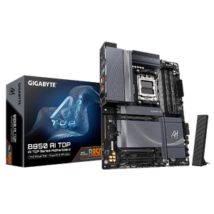 ׳׳•׳— ׳׳ GIGABYTE B850 AI TOP WIFI7 ATX DDR5 AM5 2x10GBE LAN
