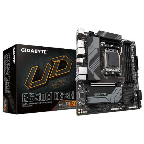 ׳׳•׳— Gigabyte B650M DS3H rev1.3 AM5 AMD CPU Micro-Atx DDR5