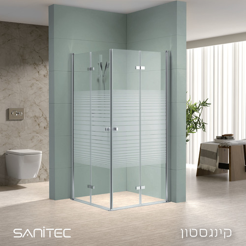 קינגסטון מקלחון פינתי – מידות קבועות 85-87.5