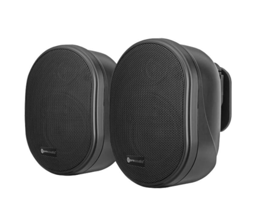 זוג רמקולים מוגני מים Pure Acoustics PX-603 שחור 3 אינץ'