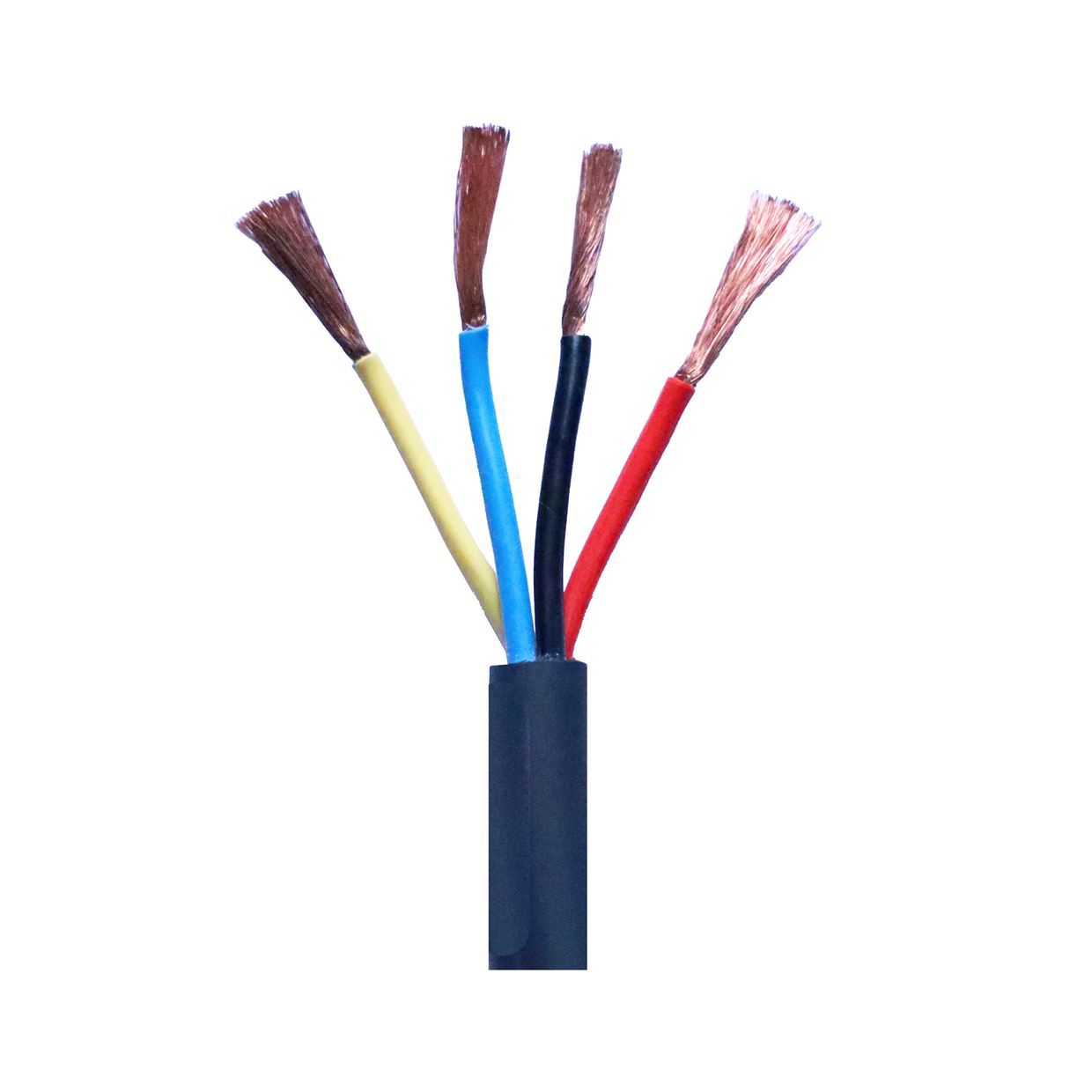 כבל רמקול לניוד 4x2.5mm2, קוטר חיצוני 10.3 מ"מ, גליל 100 מטר
