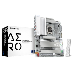 לוח לאינטל דור 15 Gigabyte Z890 AERO G DUAL 2.5 Lan 5Xm.2 TB4