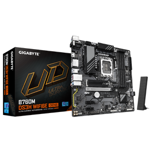 לוח אם Gigabyte B760M DS3H WF6E GEN5 Micro-Atx DDR5