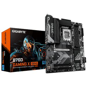 לוח למעבדי אינטל Gigabyte B760 Gaming X Gen5 DDR5 ATX LGA1700