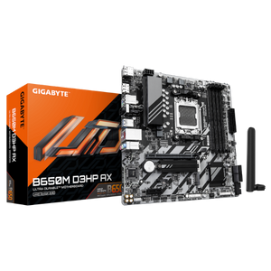 לוח אם Gigabyte B650M D3HP AX 1.3 DDR5 AM5 WIFI BT Micro-Atx