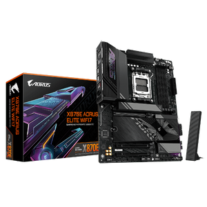 לוח אם GIGABYTE X870E AORUS ELITE WIFI7 ATX DDR5 AM5 BT 2.5GBE LA