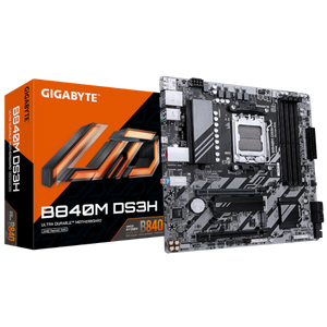 לוח אם Gigabyte B840M DS3H for AMD AM5 Cpu DDR5 HDMI