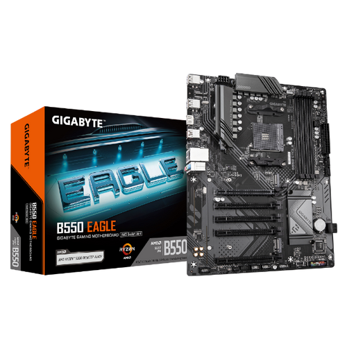 לוח אם למעבדי Gigabyte B550 EAGLE DDR4 ATX For AMD AM4