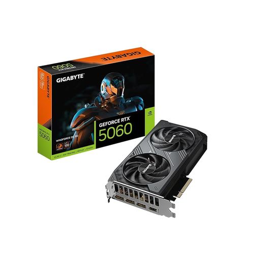 כ. מסך Gigabyte 5060 Windforce2 MAX OC 8GB PCIE-5.0 3XDP 1XHDMI