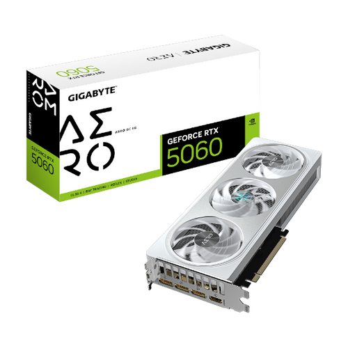 כרטיס מסך Gigabyte GeForce RTX 5060 AERO OC 8GB