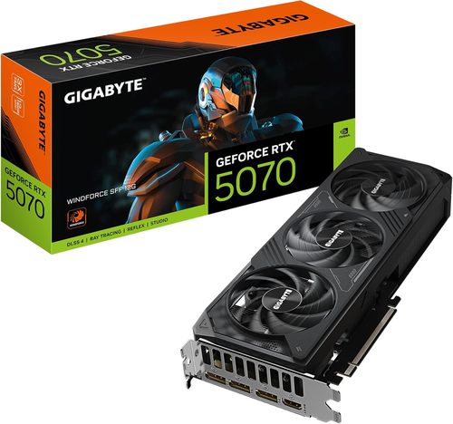 כרטיס מסך GIGABYTE GeForce RTX 5070 WINDFORCE OC SFF 12GB