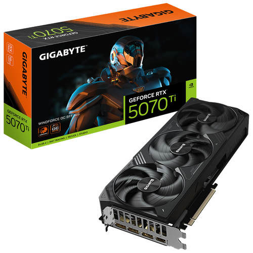 כרטיס מסך Gigabyte GeForce RTX 5070 Ti WINDFORCE SFF 16G