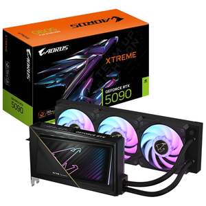 כרטיס מסך AORUS GeForce RTX 5090 XTREME WATERFORCE 32G