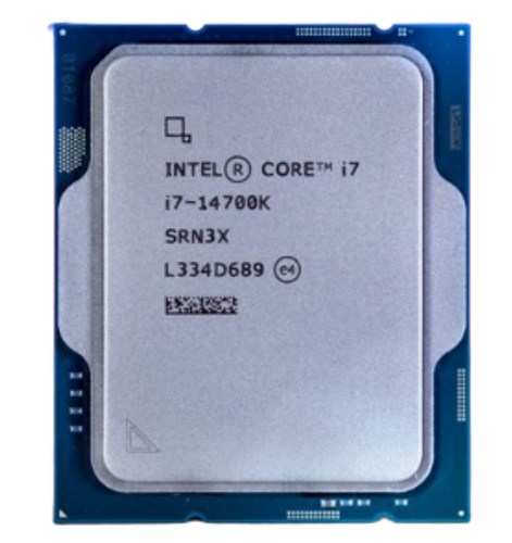 מעבד דור 14 Intel I7-14700KF Tray 20 cores NO GPU LGA1700