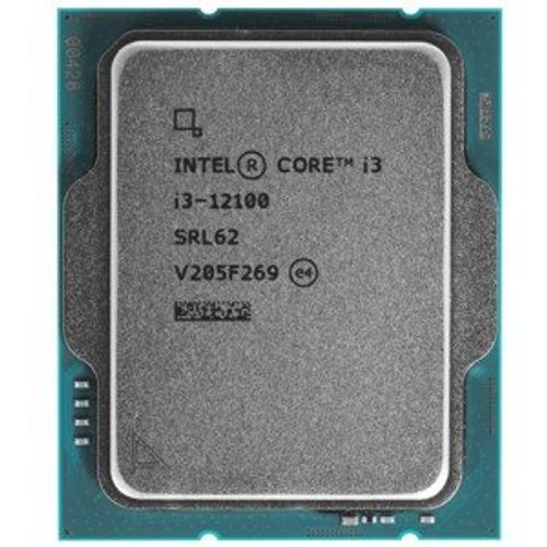 מעבד דור 12 Intel i3-12100 Tray no fan up to 4.3Ghz lga 1700