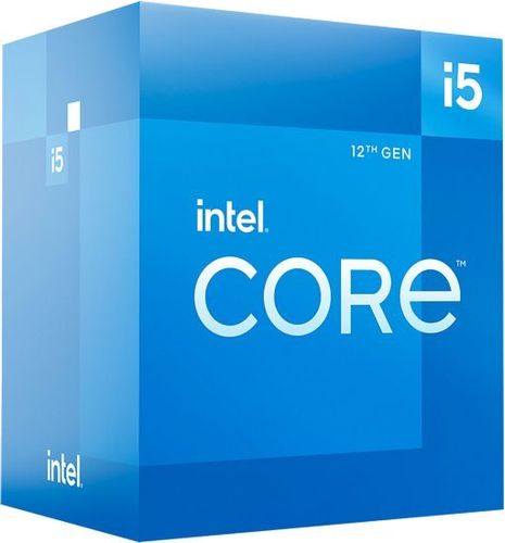 מעבד אינטל דור 12 INTEL I5-12400 BOX+Fan 6CRS 117W LGA1700