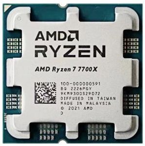 מעבד AMD ZEN4 R7 7700X Tray no Fan AM5 TDP 105W Up to 4.5Ghz 8Crs