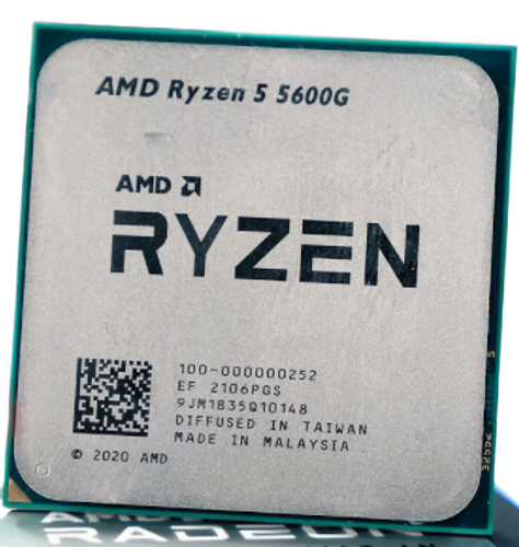 מעבד AMD R5 5600G Tray 6 Cores 12 Threads 4.4Ghz Vega 7 Graphics