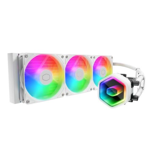 ק.נוזלי Cooler Master 360 Core II White 280W TDP Intel/Amd
