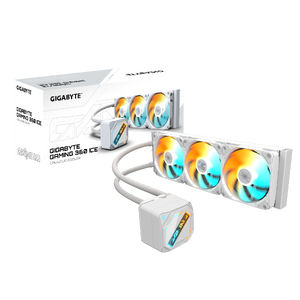 קירור נוזלי משולש Gigabyte Gaming 360 ICE 3XARGB 120MM Fan White