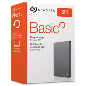 דיסק חיצוני SEAGATE Basic Portable Drive 2TB 2.5 usb 3.0