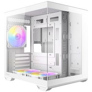 מארז לבן Antec CX60M ARGB Mini-Tower Gaming Case 3X120mm ARGB Fan