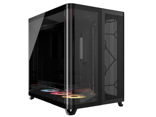 מארז CORSAIR AIR 5400 RS-R ARGB Triple Chamber 3x Fans Include Bl