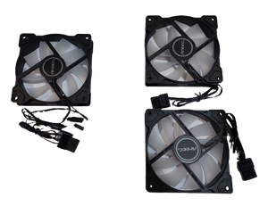 מאווררים למארז Antec 120mm RGB 3 Pack Fan 1 Master+2 SLAVE