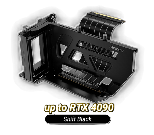 תופסן אנכי Antec Shift Vertical GPU Bracket incl PCIE4.0 riser