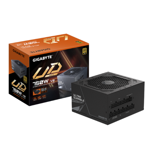 ספק כוח Gigabyte UD750M PG5 V2 750W 80 Plus Gold PCIE 3.1 ATX 5.1