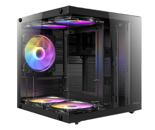 נייח VCX10M ARGB 700W H610M I3-14100F 16GB DDR4 500NVME RTX 3050