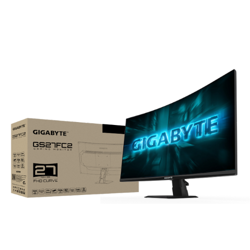 מסך Gigabyte GS27FC2 FHD VA 1Ms 240Hz HDR10 Curved Vesa100